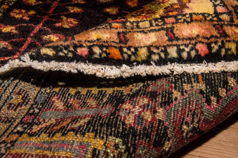 Tapis persan - Nomadic - 86 x 72 cm - bleu
