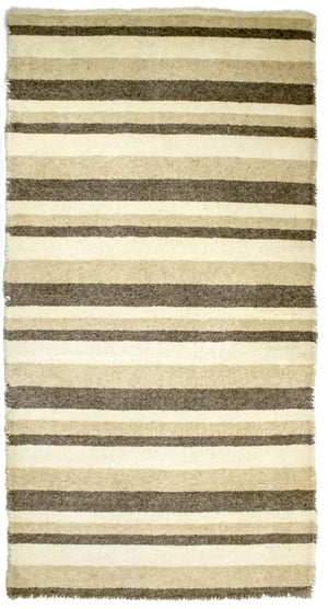 Tapis en laine - 148 x 80 cm - multicolore