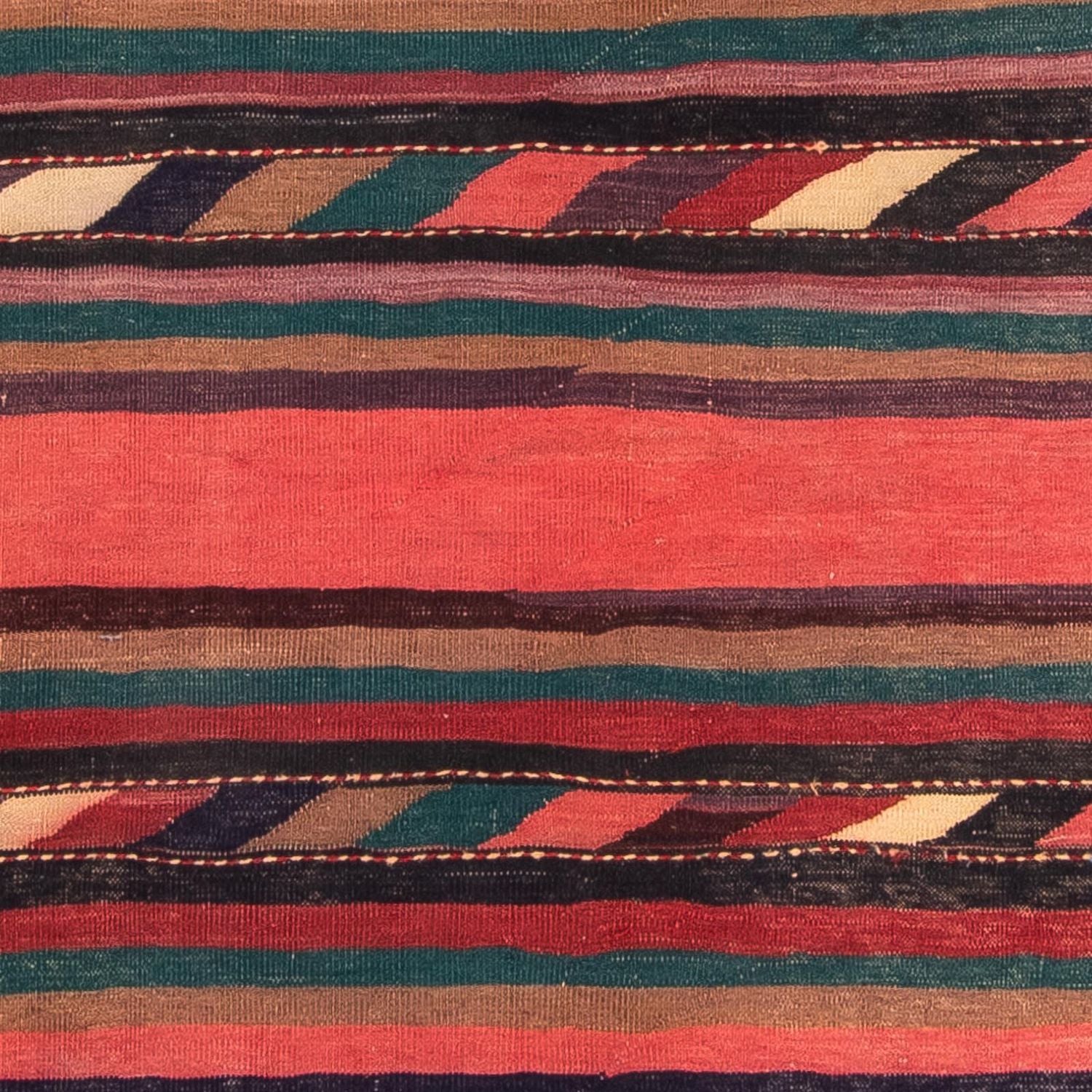 Tapis Kelim - Vieux - 170 x 160 cm - multicolore
