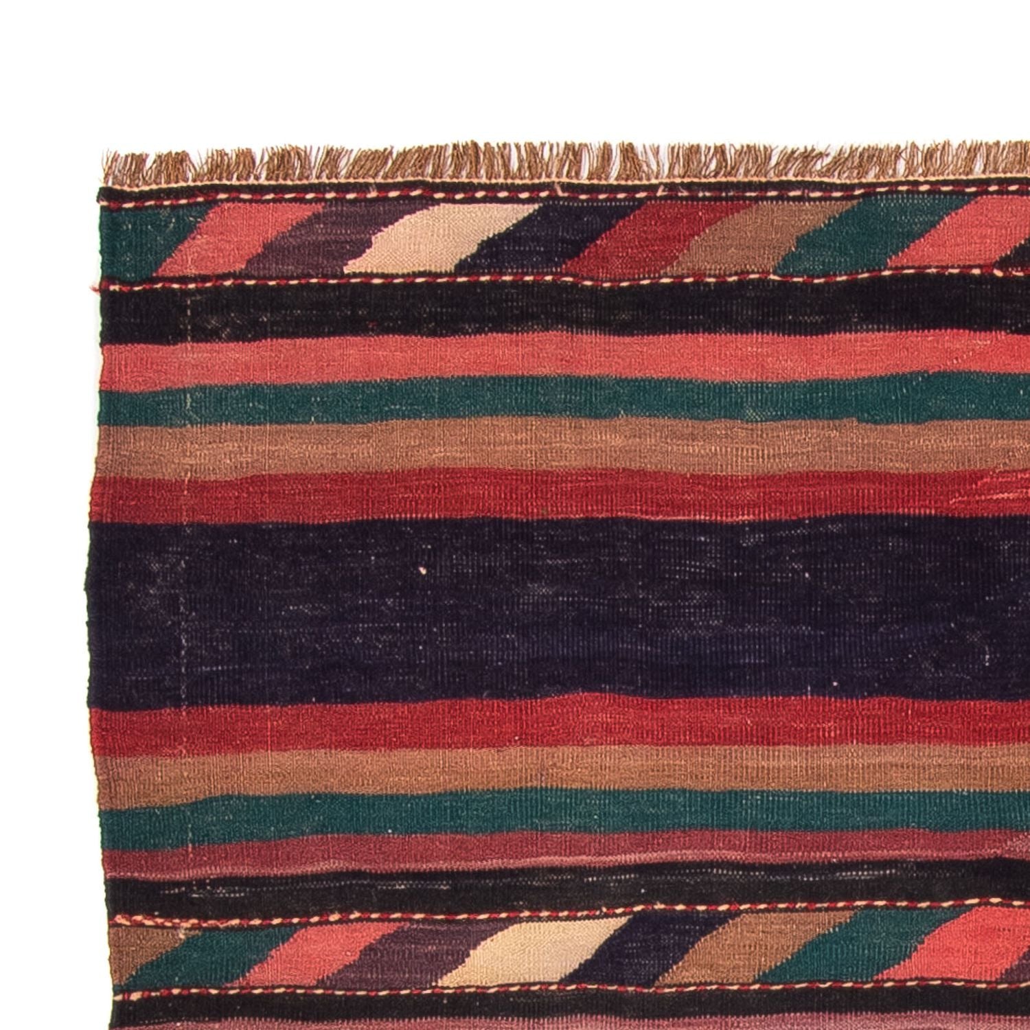 Tapis Kelim - Vieux - 170 x 160 cm - multicolore