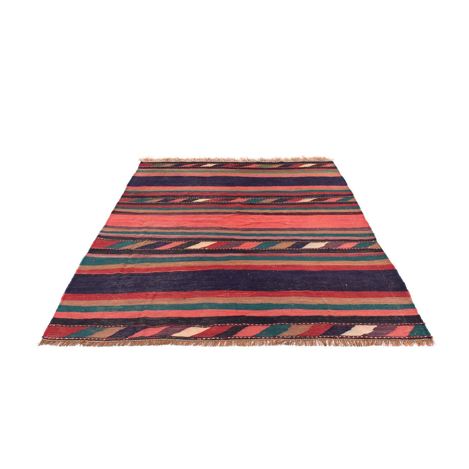 Tapis Kelim - Vieux - 170 x 160 cm - multicolore