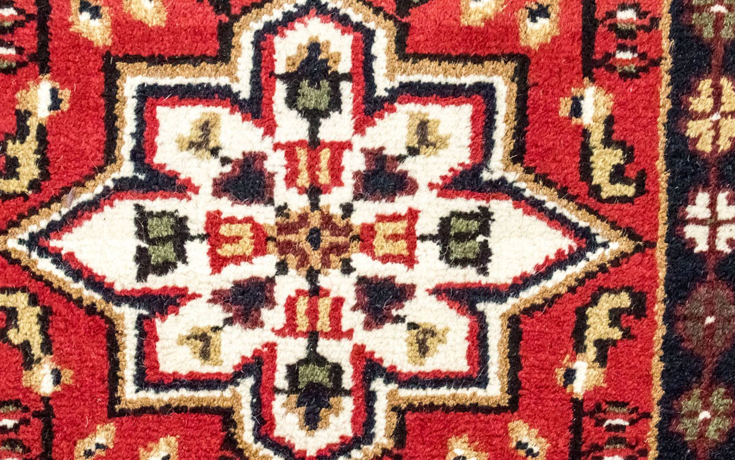 Tapis oriental - 160 x 90 cm - rouge