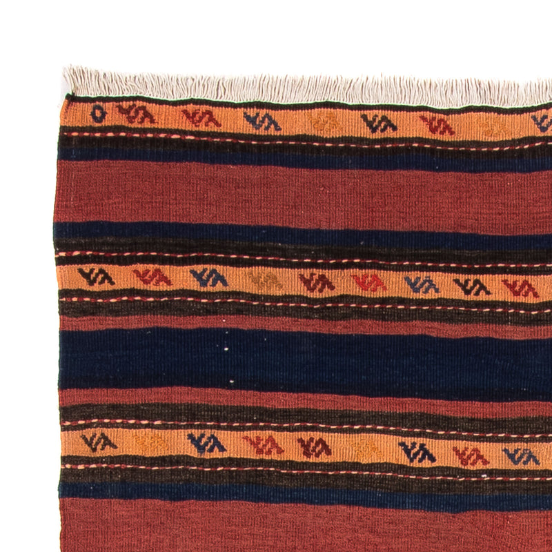 Tapis Kelim - Vieux - 210 x 155 cm - multicolore