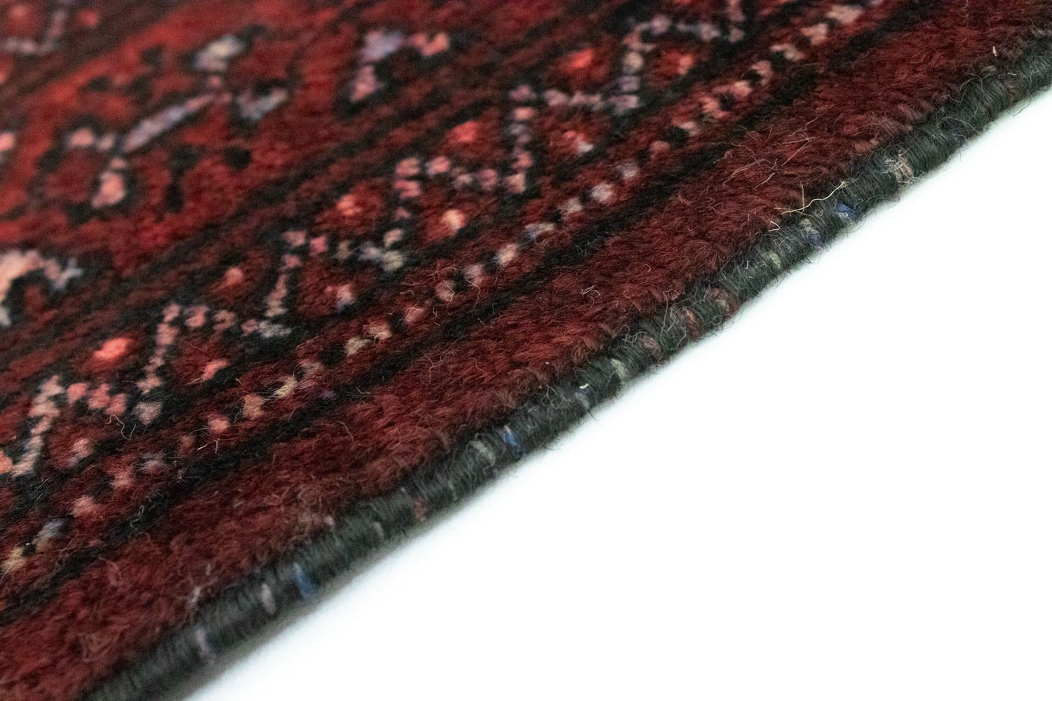 Tapis Turkaman - 95 x 66 cm - rouge