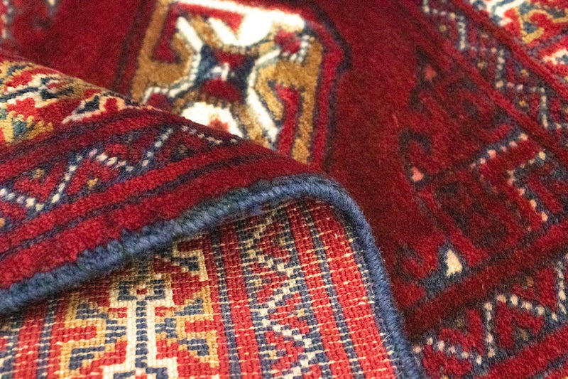 Tapis Turkaman - 86 x 62 cm - rouge