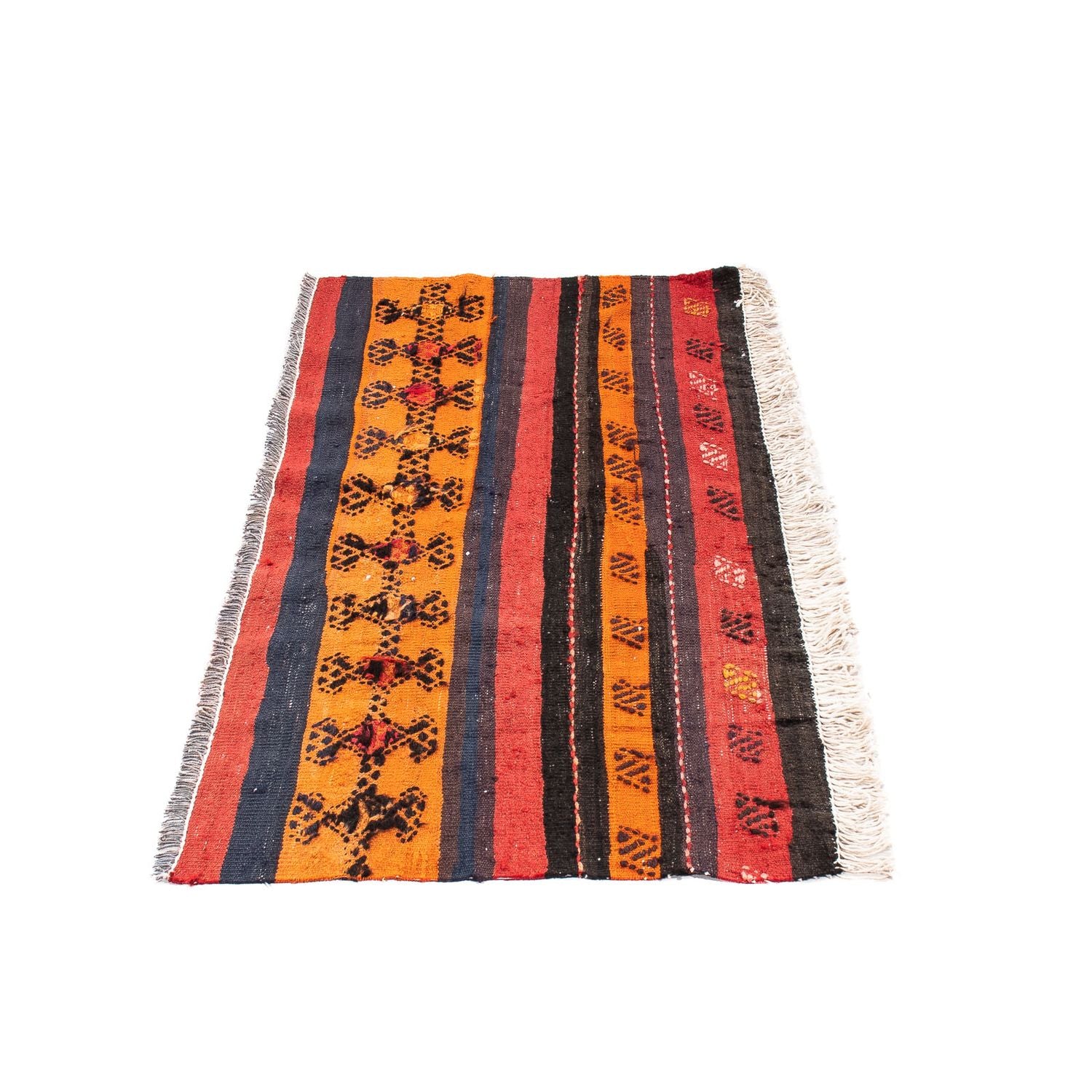 Tapis Kelim - Vieux - 100 x 60 cm - multicolore