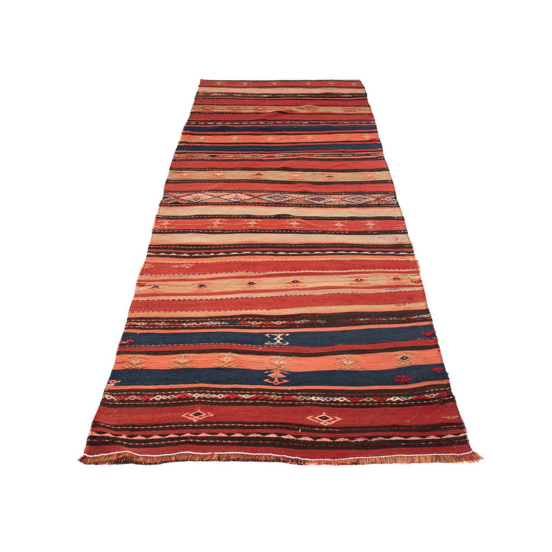 Tapis de couloir Tapis Kelim - Vieux - 315 x 95 cm - multicolore