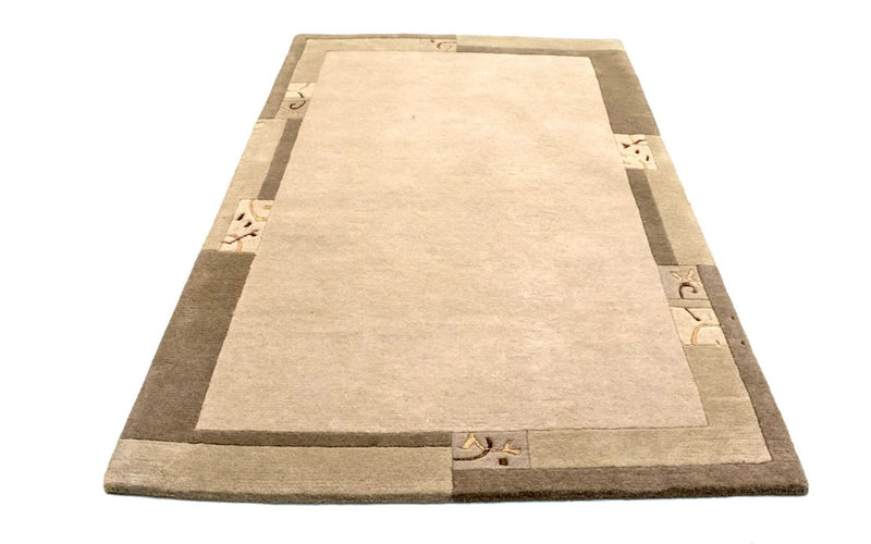 Tapis Népalais - 191 x 121 cm - beige