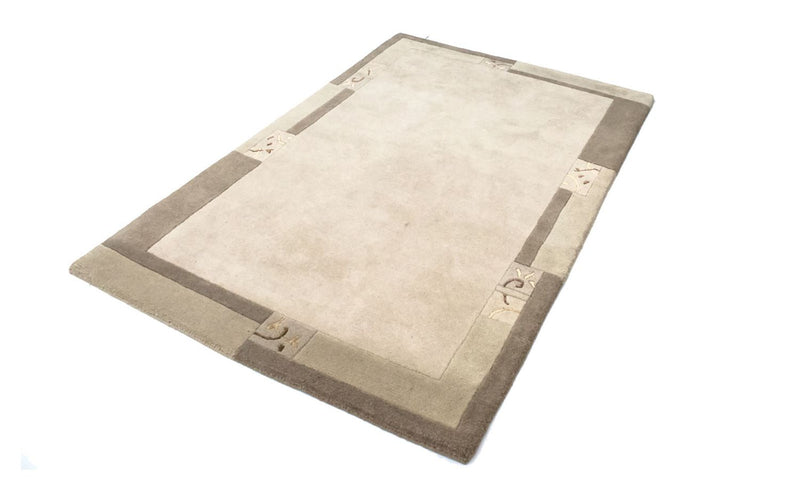 Tapis Népalais - 191 x 121 cm - beige