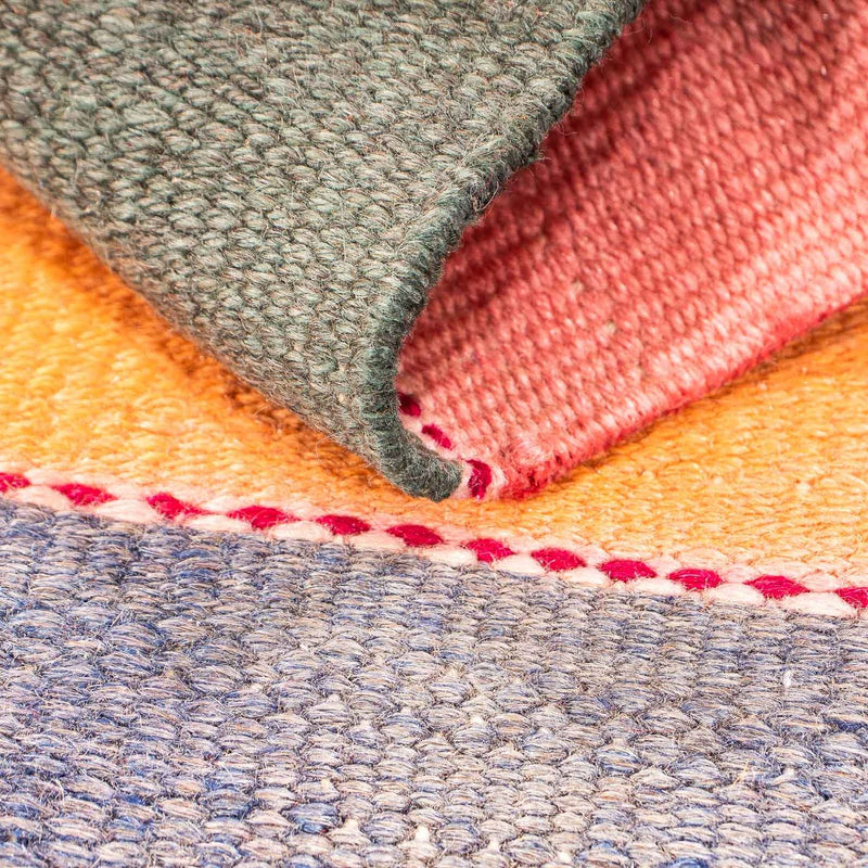 Tapis Kelim - Vieux - 110 x 65 cm - multicolore