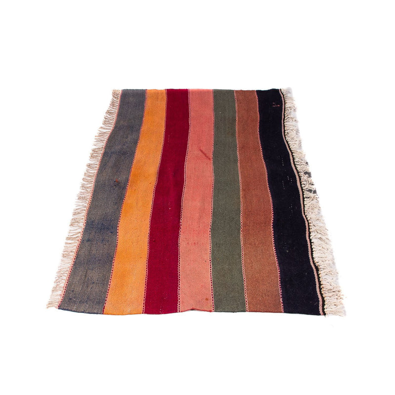 Tapis Kelim - Vieux - 110 x 65 cm - multicolore