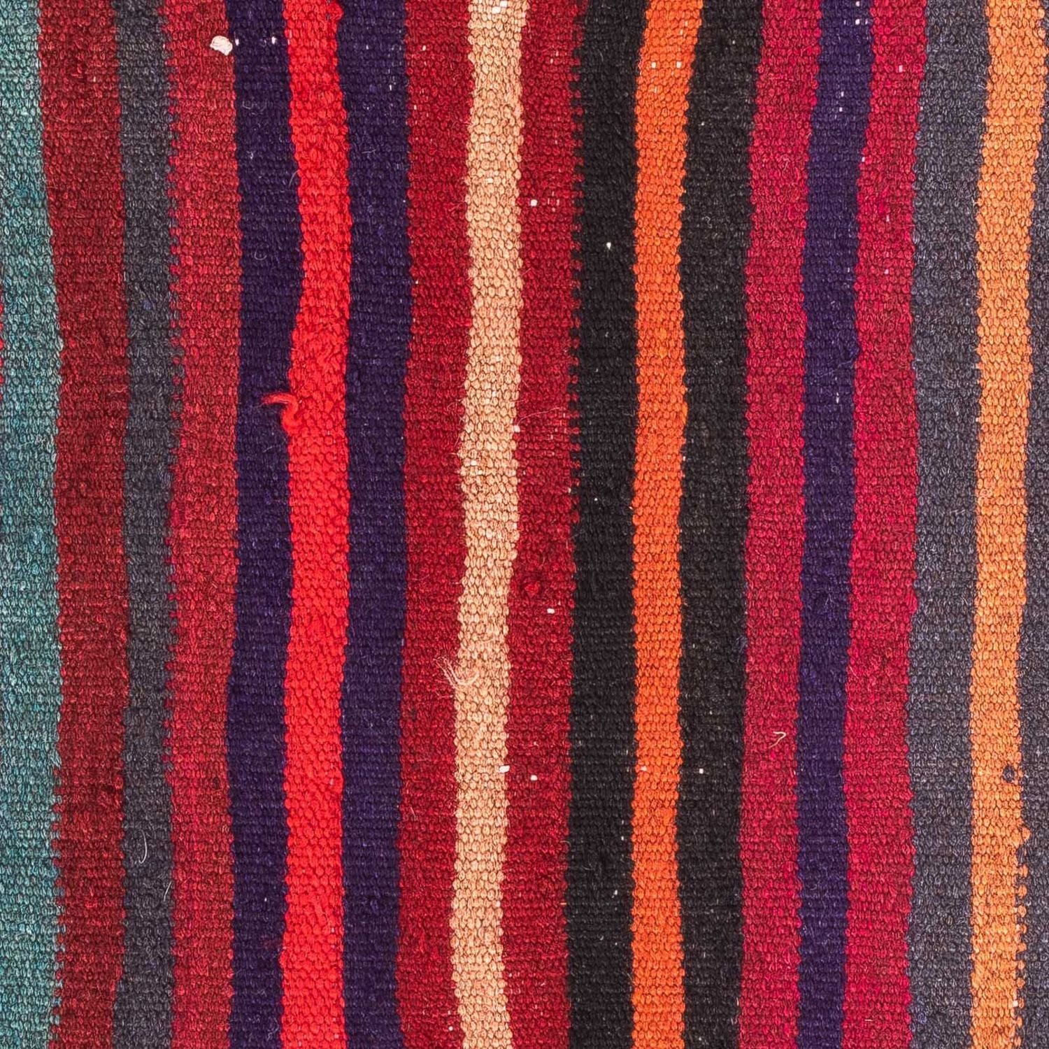 Tapis de couloir Tapis Kelim - Vieux - 105 x 45 cm - multicolore