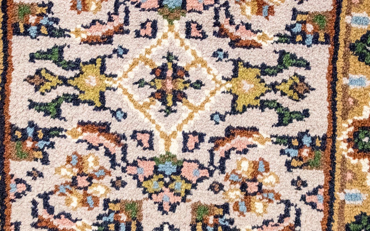 Tapis oriental - 160 x 90 cm - beige