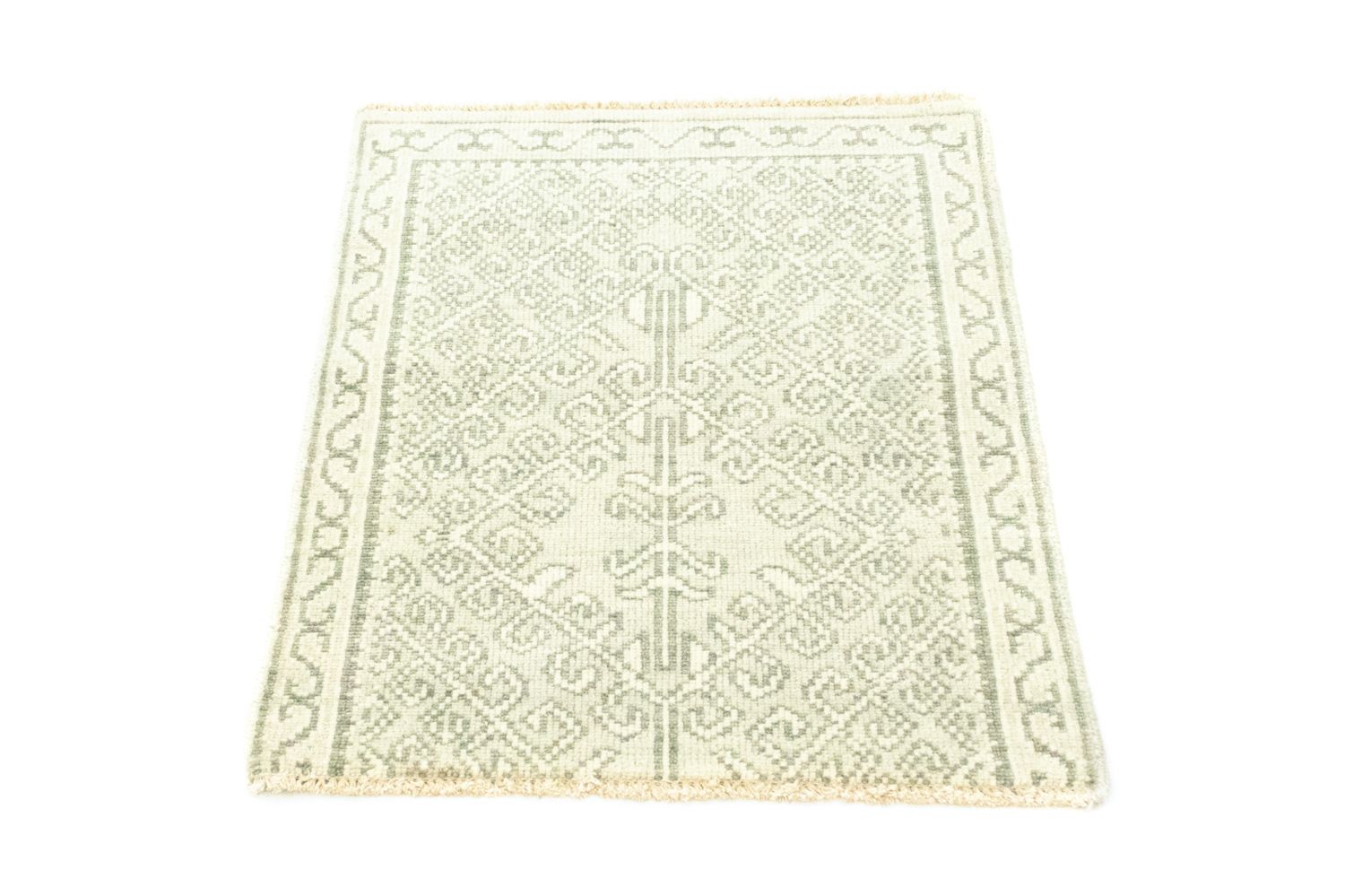 Tapis en laine - 74 x 60 cm - beige