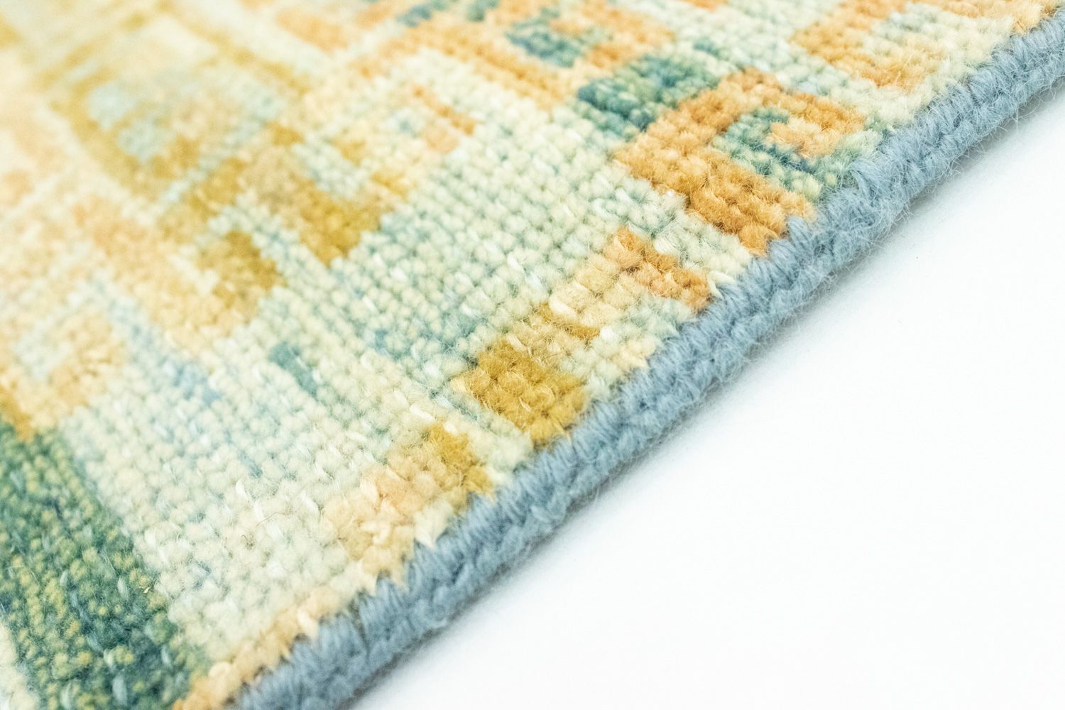 Tapis design carré  - 61 x 59 cm - or