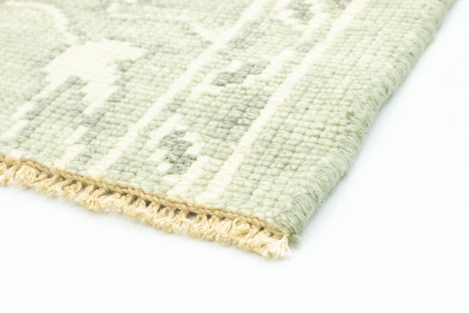 Tapis en laine - 90 x 55 cm - vert