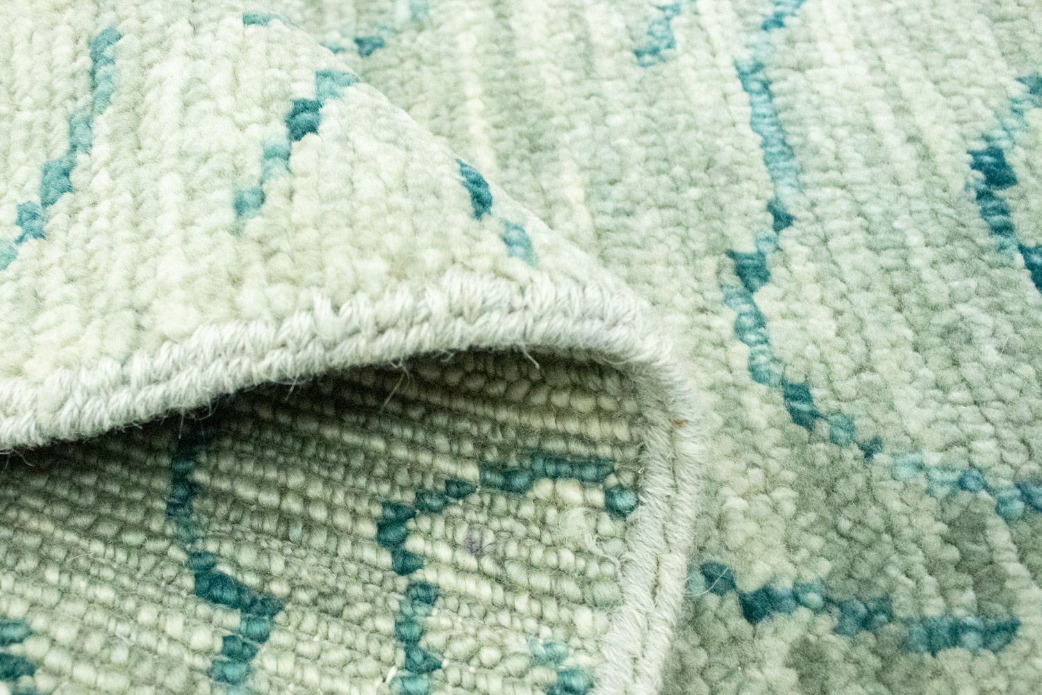 Tapis design - 90 x 62 cm - vert