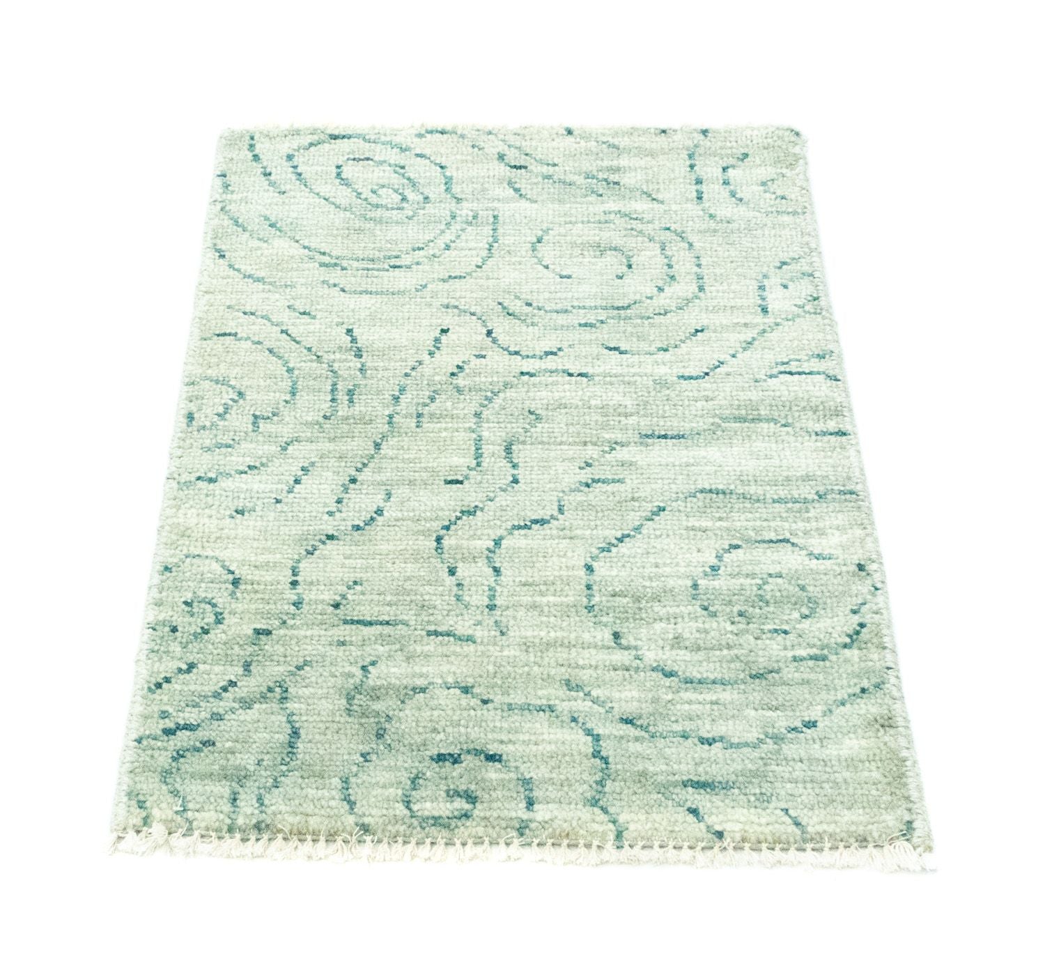 Tapis design - 90 x 62 cm - vert