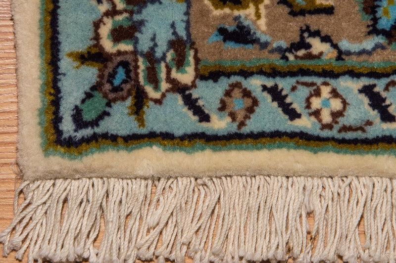 Tapis persan - Keshan - 125 x 79 cm - beige
