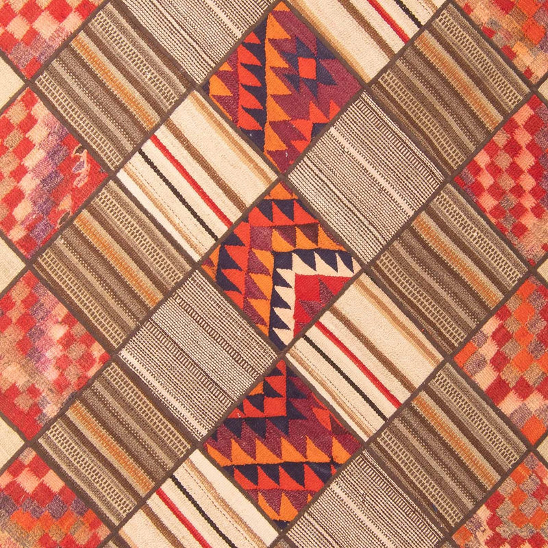 Tapis patchwork - 230 x 160 cm - multicolore