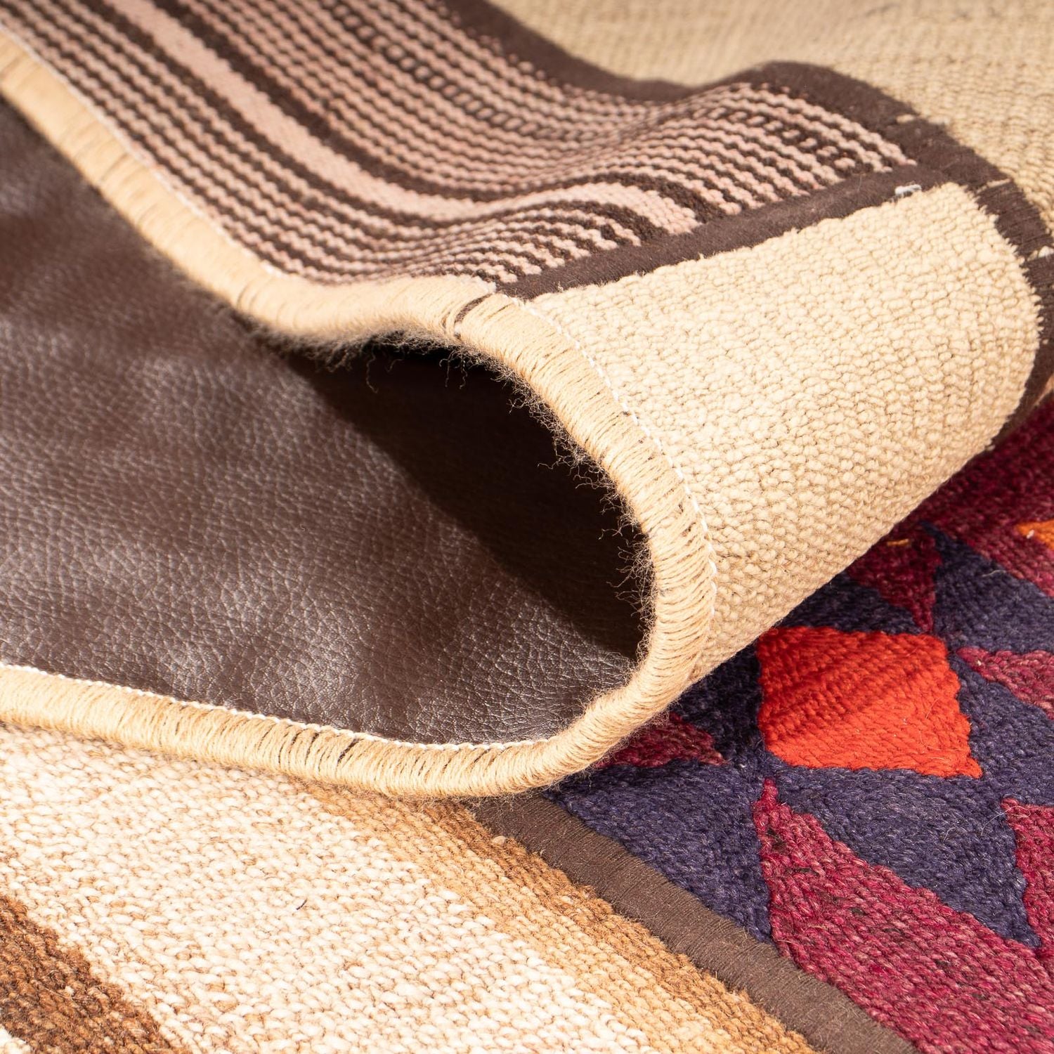 Tapis patchwork - 230 x 160 cm - multicolore