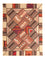 Tapis patchwork - 200 x 150 cm - multicolore