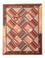 Tapis patchwork - 200 x 150 cm - multicolore