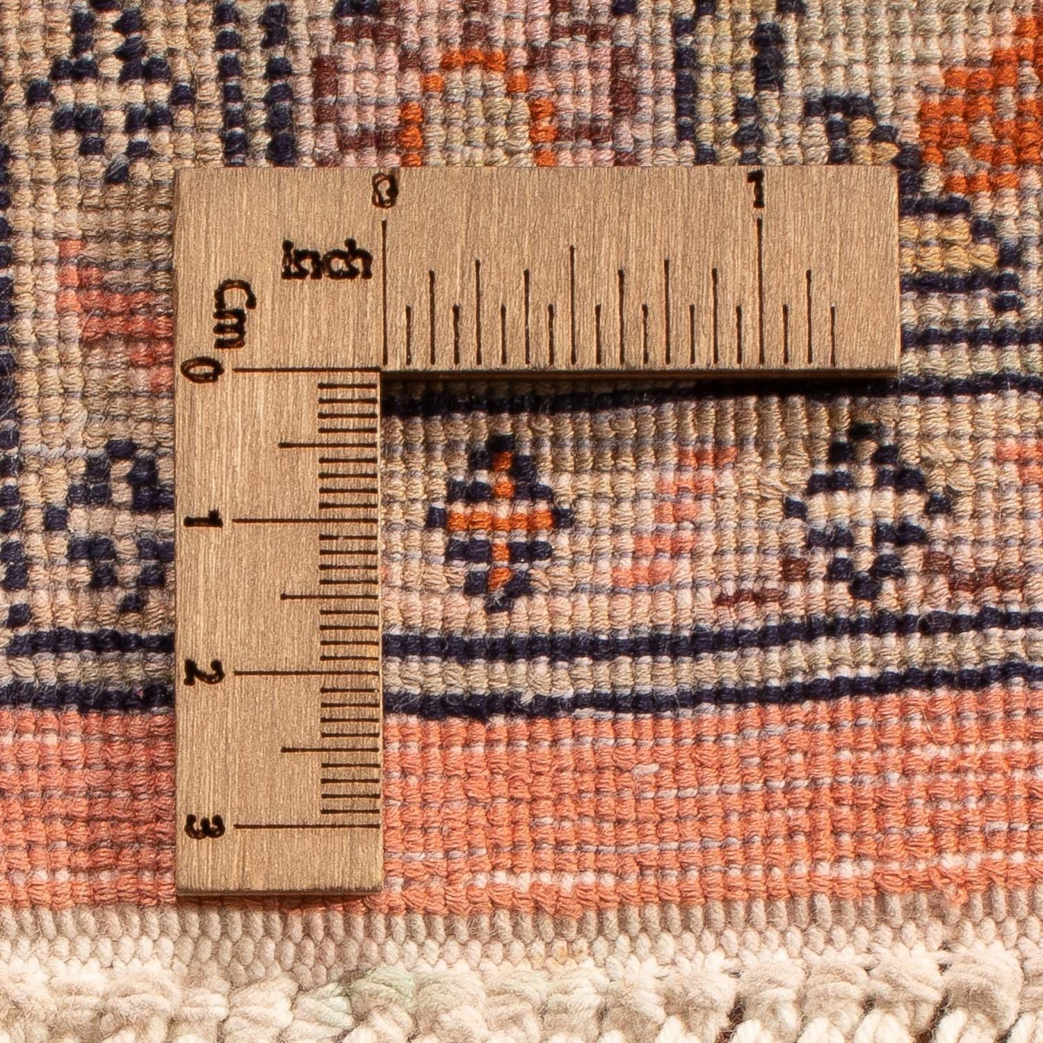 Tapis en soie - Soie du Cachemire - 276 x 187 cm - rouille