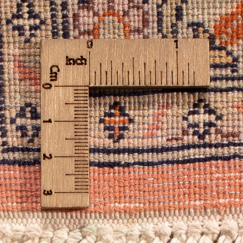 Tapis en soie - Soie du Cachemire - 276 x 187 cm - rouille