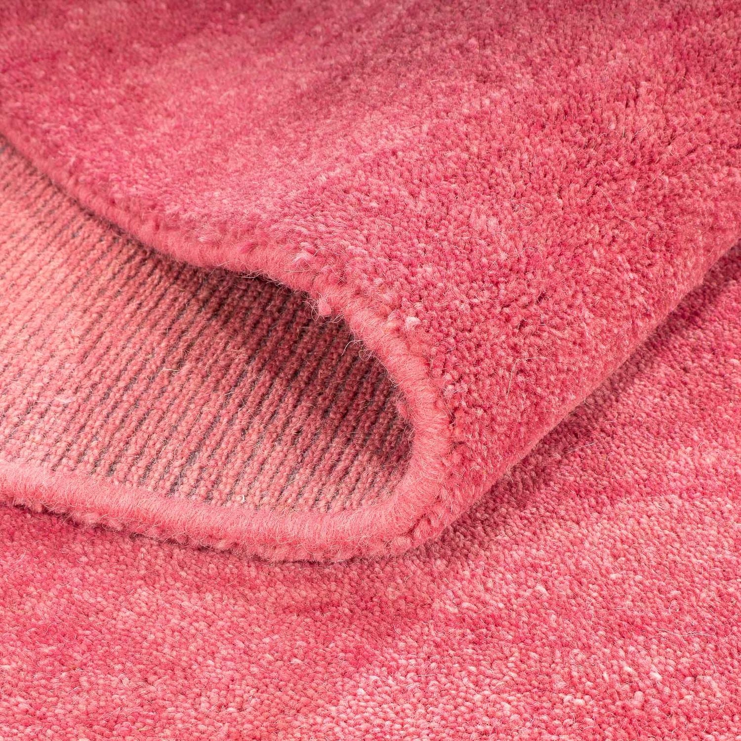 Tapis Népalais - 243 x 170 cm - rouge clair