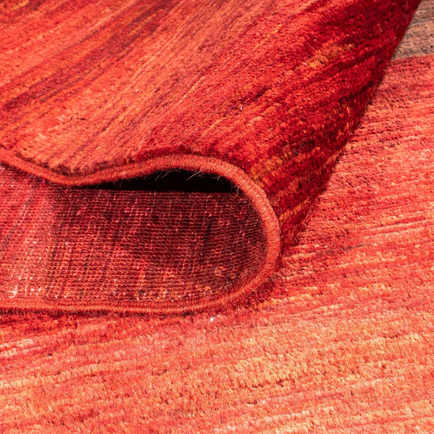 Tapis Gabbeh - Loribaft Persan - 288 x 202 cm - rouge
