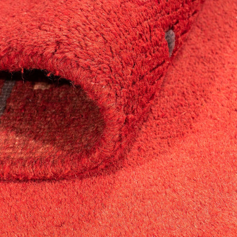 Tapis Népalais - 228 x 162 cm - rouge