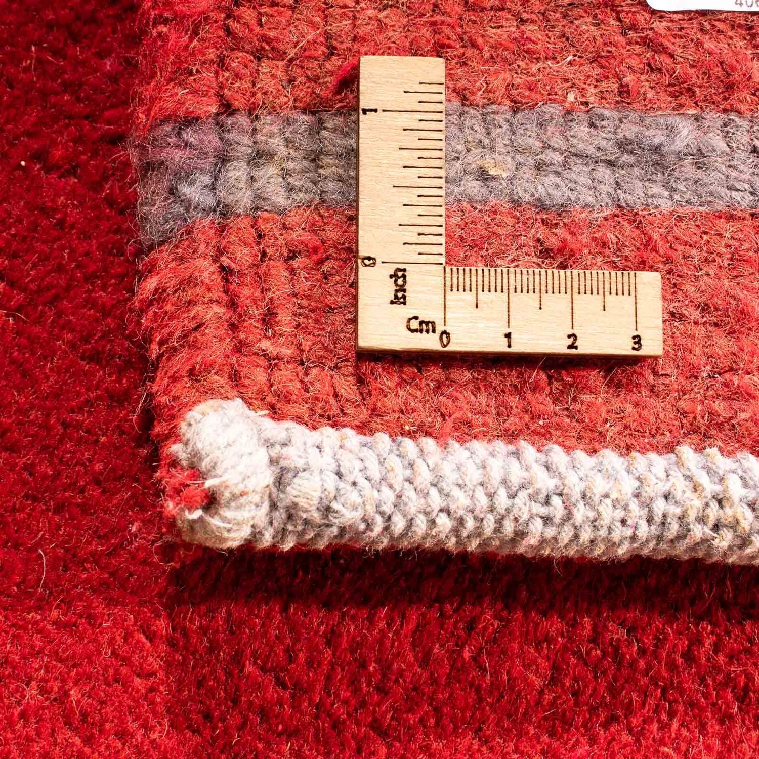 Tapis Népalais - 228 x 162 cm - rouge