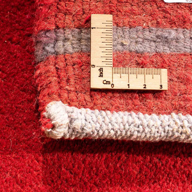 Tapis Népalais - 228 x 162 cm - rouge