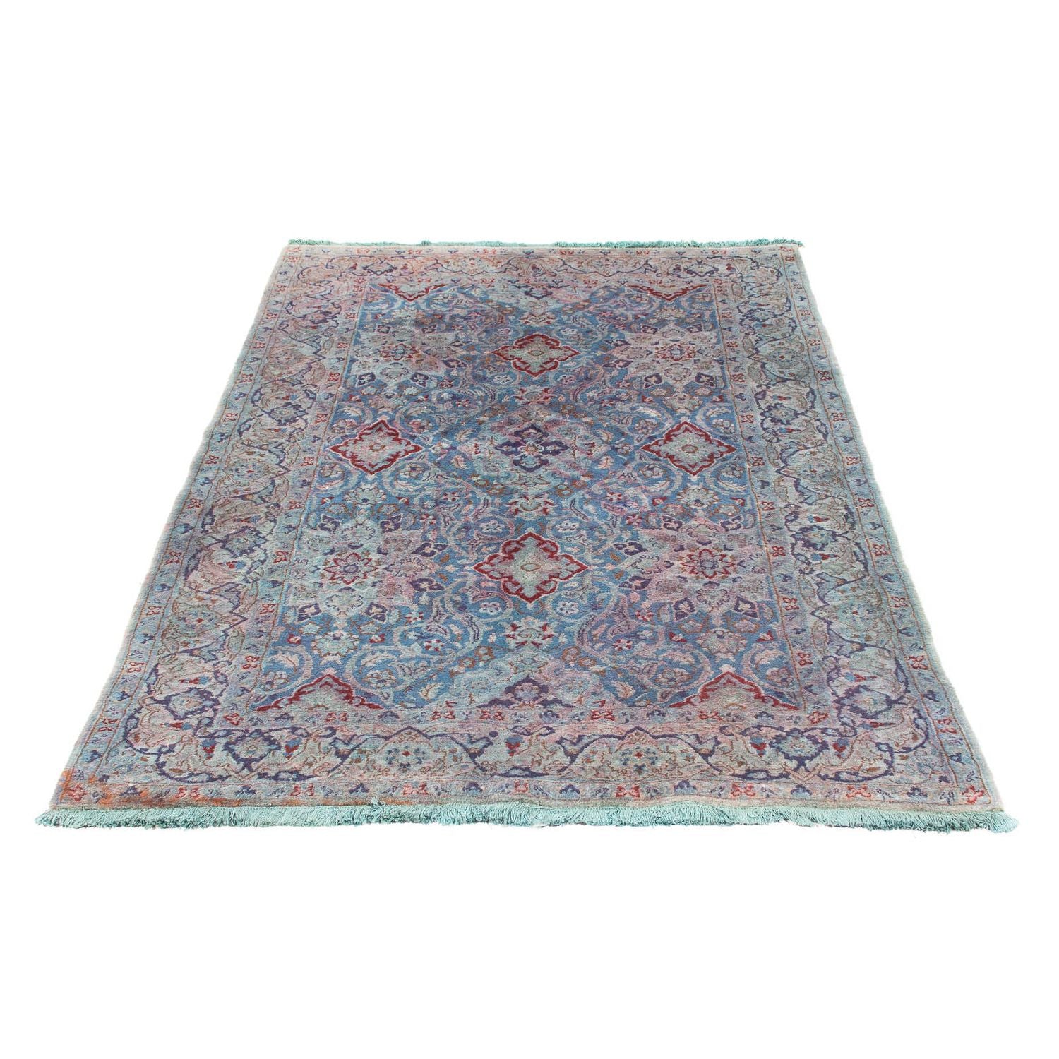 Orientteppich 196 x 120 cm - mehrfarbig