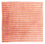 Tapis en viscose carré  - 197 x 197 cm - multicolore