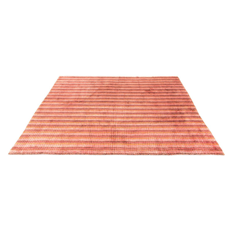 Tapis en viscose carré  - 197 x 197 cm - multicolore