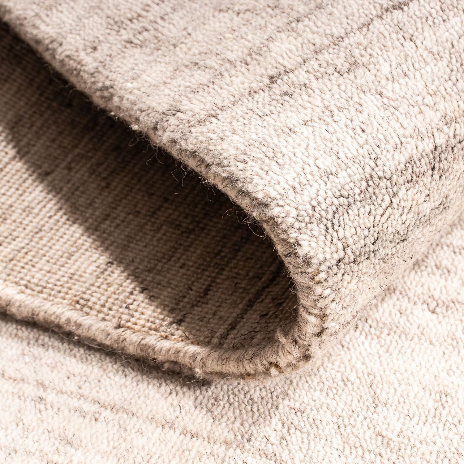 Tapis Gabbeh - Loribaft Softy - 95 x 60 cm - beige