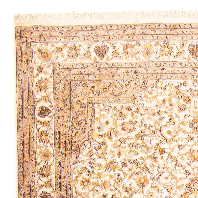 Tapis en soie - Soie du Cachemire - 270 x 186 cm - beige