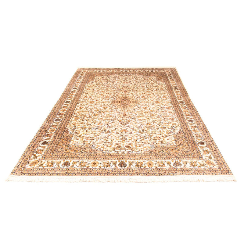 Tapis en soie - Soie du Cachemire - 270 x 186 cm - beige