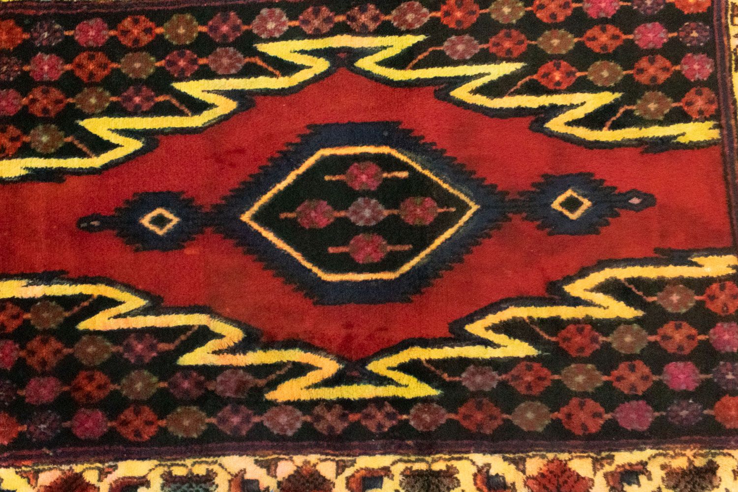 Tapis persan - Nomadic - 151 x 103 cm - rouge