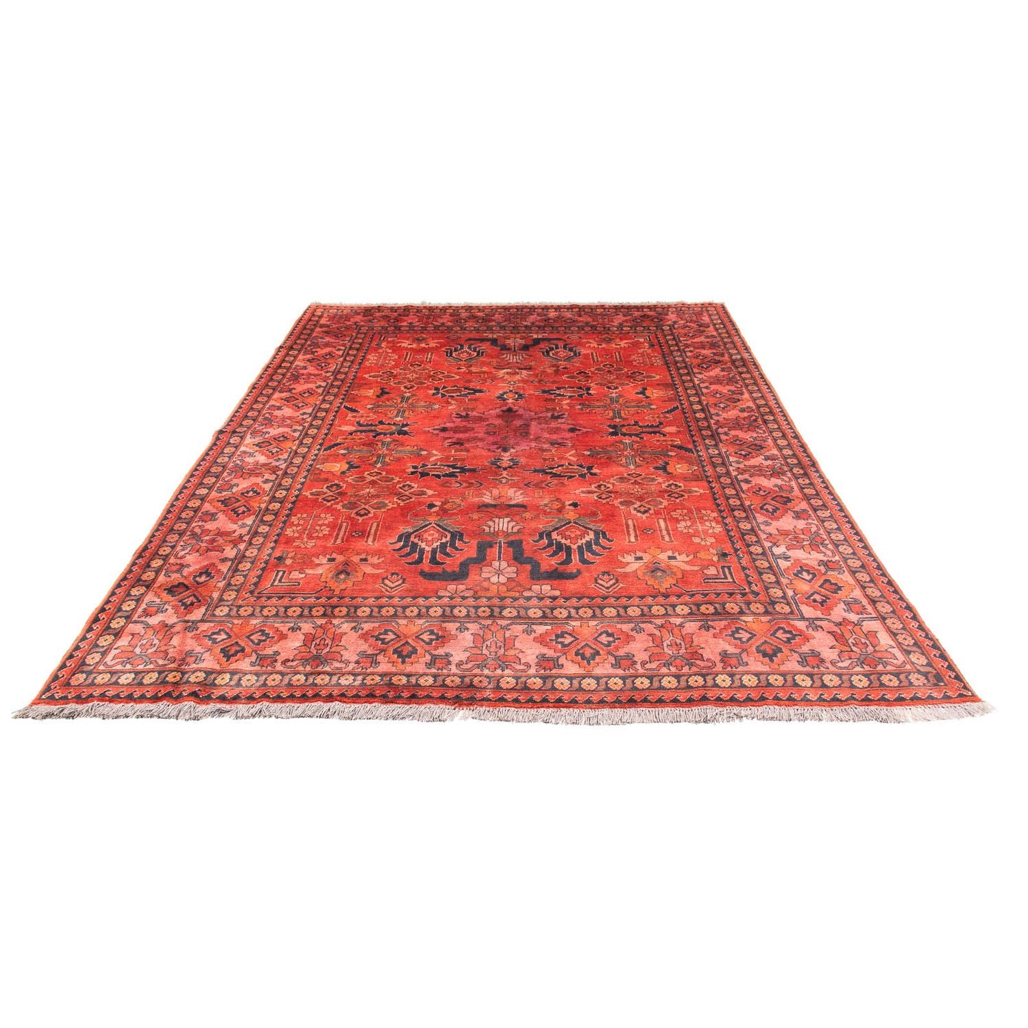 Orientteppich 280 x 200 cm - hellrot