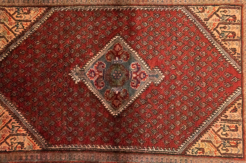 Tapis persan - Mir - 153 x 107 cm - rouge