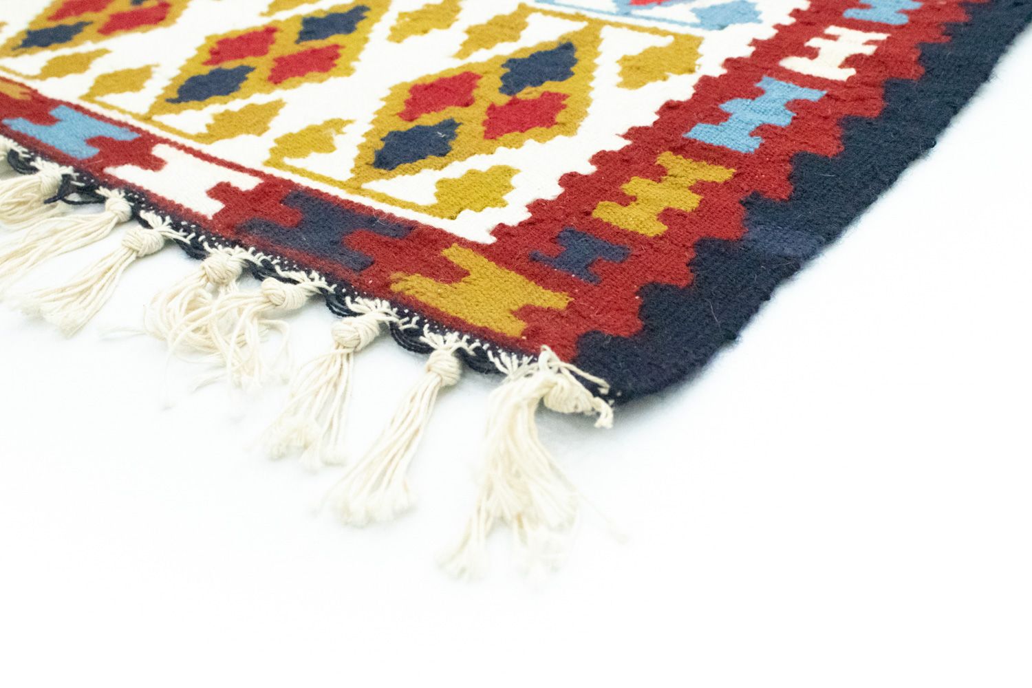Tapis Kelim - Vieux - 150 x 94 cm - beige