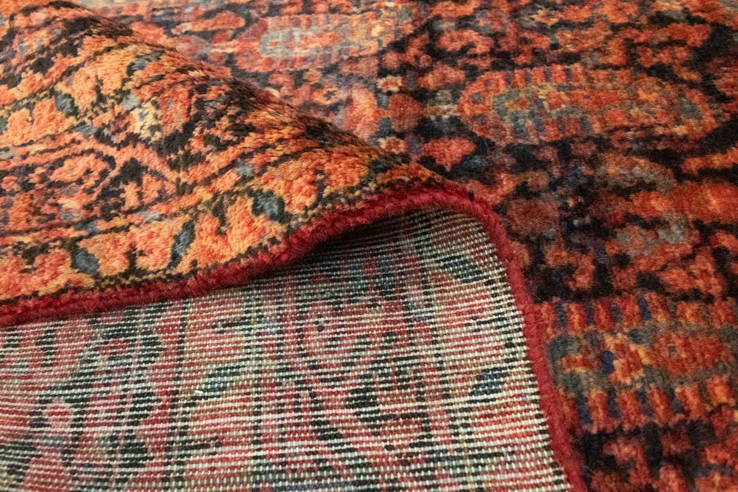 Tapis persan - Classique - 216 x 139 cm - orange