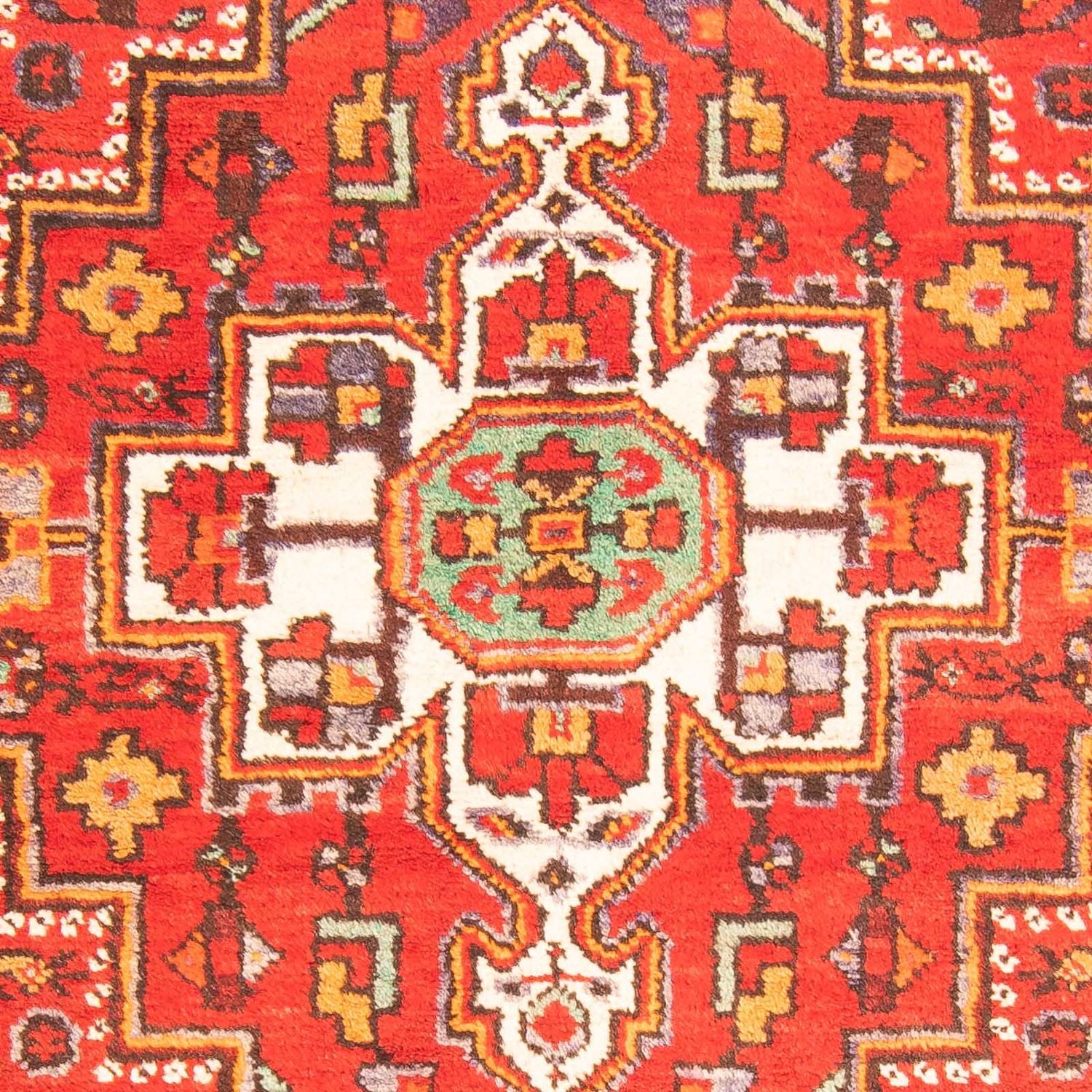 Tapis persan - Nomadic - 234 x 151 cm - rouge clair