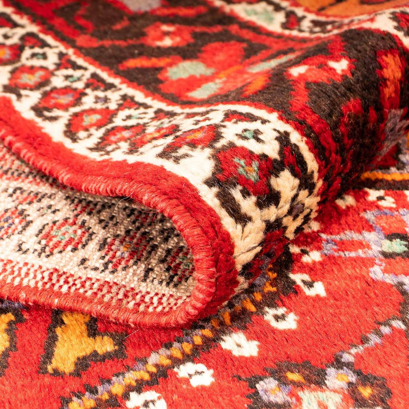 Tapis persan - Nomadic - 234 x 151 cm - rouge clair