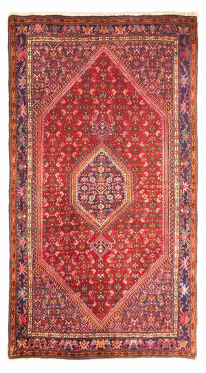 Orientteppich 222 x 128 cm - hellrot