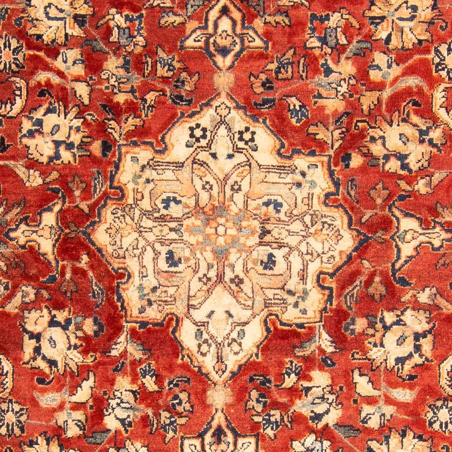 Tapis persan - Classique - 200 x 139 cm - rouge foncé