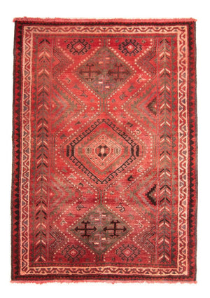 Orientteppich 242 x 174 cm - dunkelrot